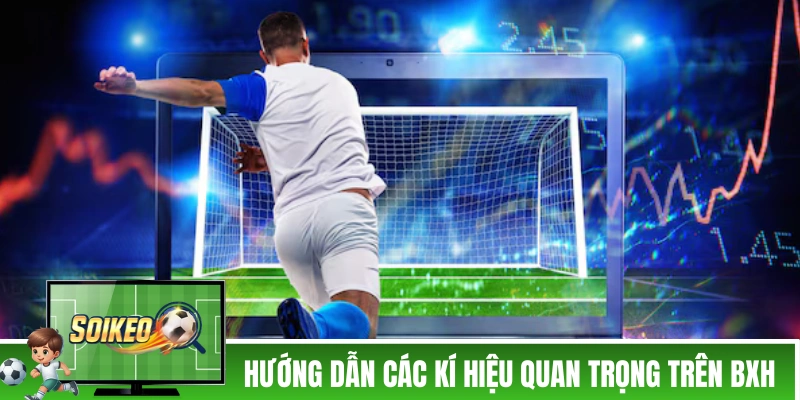 Hướng dẫn các kí hiệu quan trọng trên BXH