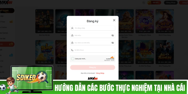 Hướng dẫn các bước thực nghiệm tại nhà cái