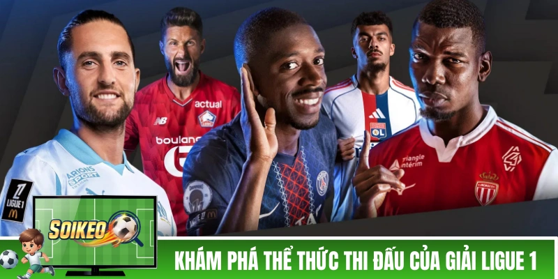 Khám phá thể thức thi đấu của giải Ligue 1